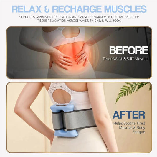 Wearable Percussion Massage Ring – Electric Deep Tissue Massager..